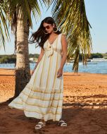 Savannah | Vestido Bianca Amarelo