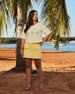Savannah | Short Saia Stela Amarela