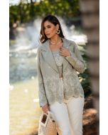 Flor da Moda | Blazer bordado