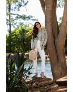 Flor da Moda | Calça Cigarrete linho com Elastano