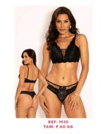Karicia | Lingerie Preto com renda