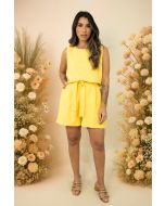 Maria Poa | Conjunto Regata shorts