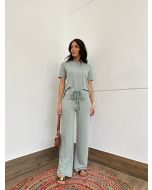 Maria Dubox | Conjunto de calça Sol verde