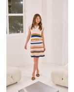 Pura Essência | Vestido em Tricô Degrade