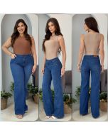 Golstt | Calça Wide Leg Azul