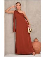 Namine | Vestido um Ombro Rubi
