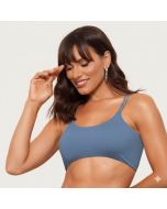 Karicia | Top Microfibra Azul