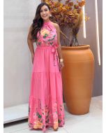 Amora Cool | Vestido Longo F.V. Floral