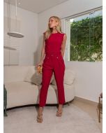 Le Rizz | Conjunto Calça Vermelho