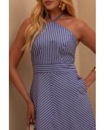 Flor da Moda | Vestido Frente Únida Azul Jeans