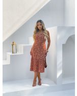 Julia Rodrigues | Vestido Poá Viscose