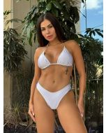 Logata | Conjunto de Biquíni Lorraine Branca