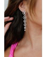 Jaqueline Bueno | Brinco em Prata Pendurado