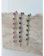 Jaqueline Bueno | Pulseira em Prata Cravejada