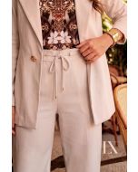 Luxo | Blazer Alongado Over Angel Natural