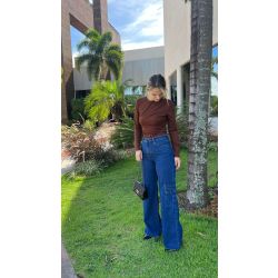 Loja Degrant | Wide Leg Jeans Escuro