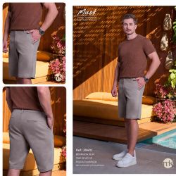 Musk Denim | Bermuda Masculina Slim