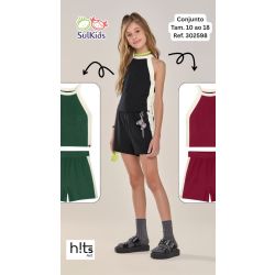 SUL KIDS - CONJUNTO SHORTS E REGATA