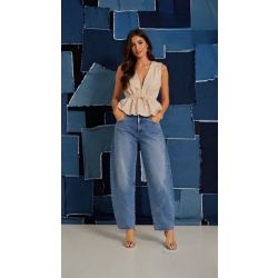 BE EIGHT | Calça Barrel Cropped