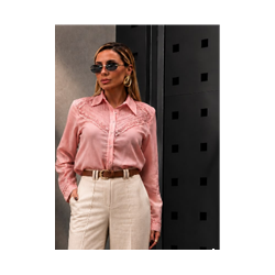 Julia Rodrigues - Camisa com renda