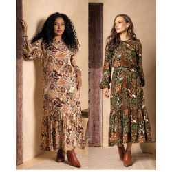 Fajos | Vestido Longo Viscose
