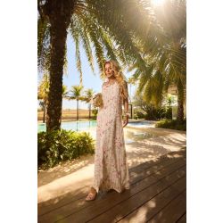 Prioritat | Vestido Garden Longo Estampado 
