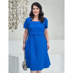 Dona Charme | Vestido Midi Alfaiataria 
