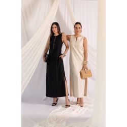 Flor da Moda | Vestido Reto Zíper
